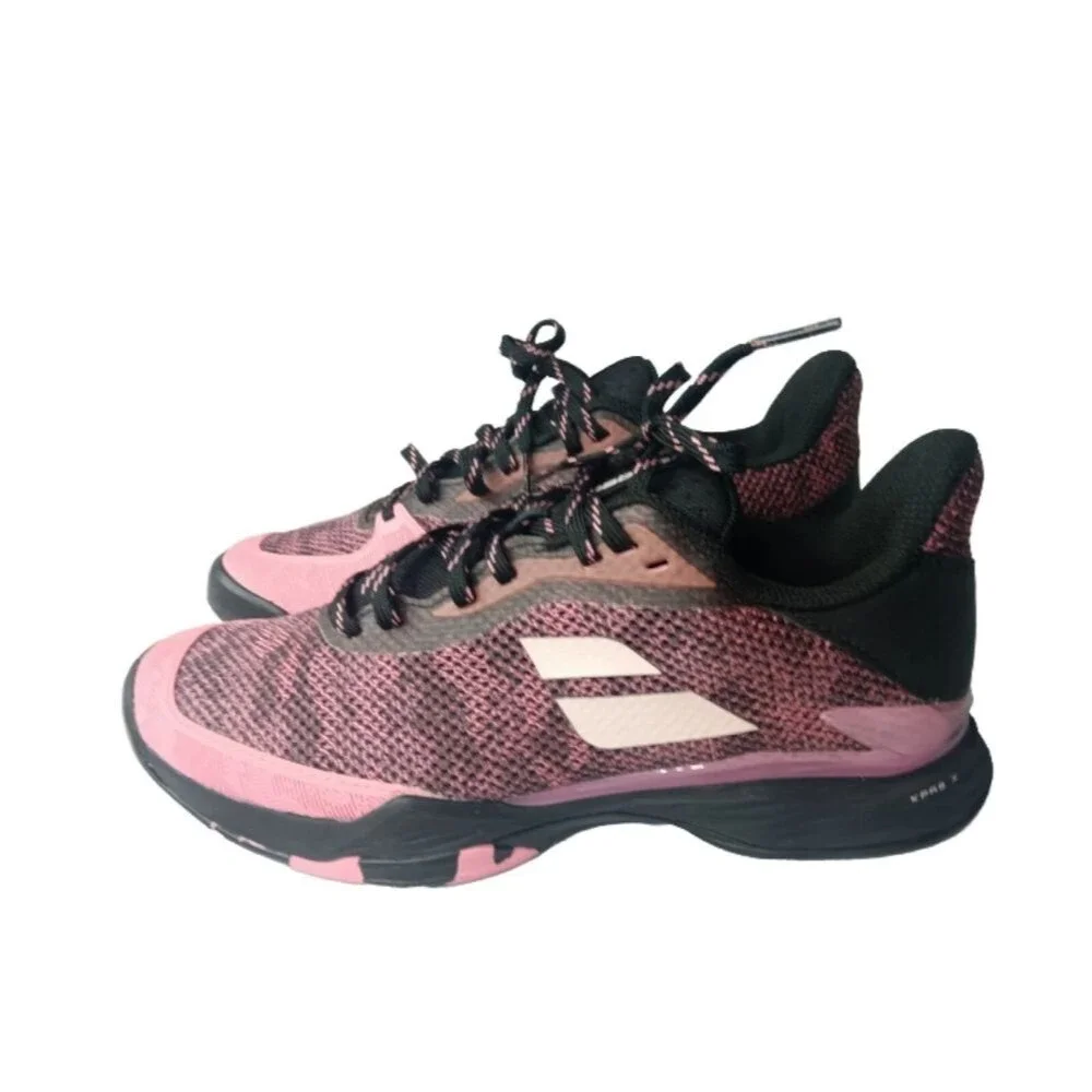 Babolat Women's Jet Tere All Court Tennis Shoes Sz 8 Pink & Black